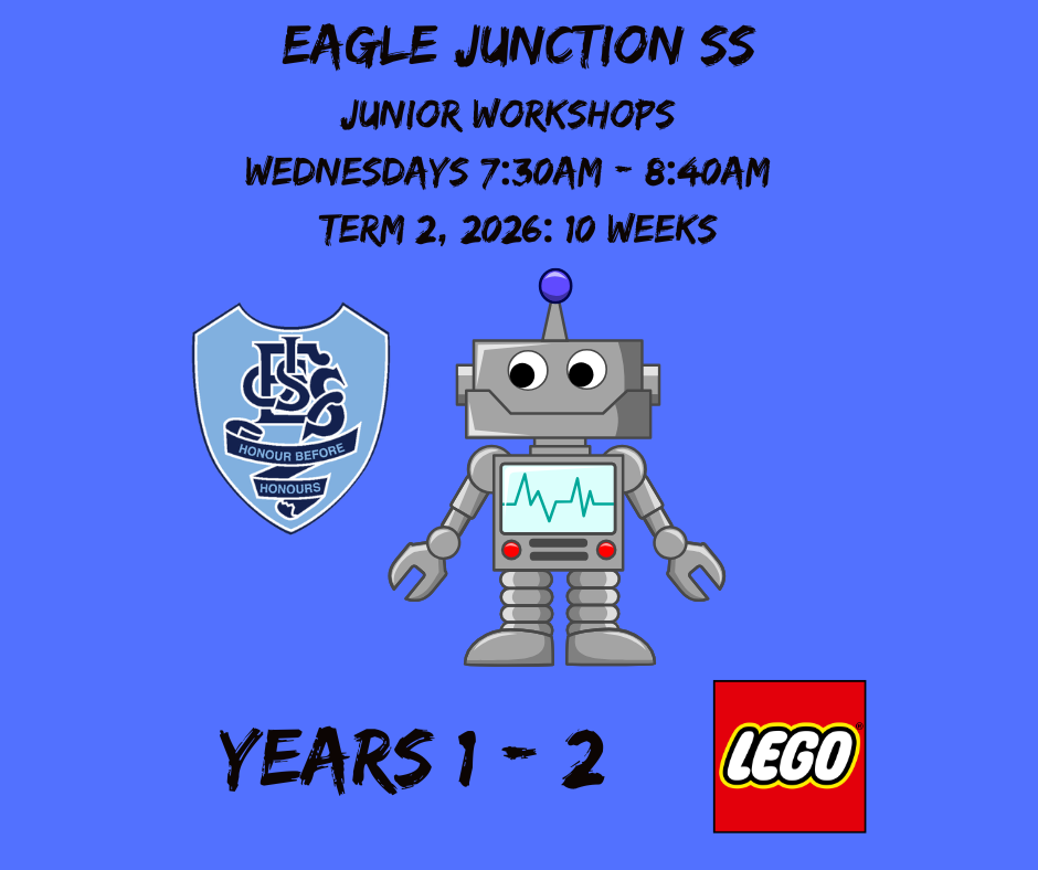 EJSS Junior Primary Workshops: Wednesday 7:30am – 8:40am, 8 Weeks remaining