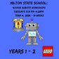 MSS Rookie Robots Workshops: Tuesday 3:10pm – 4:20pm