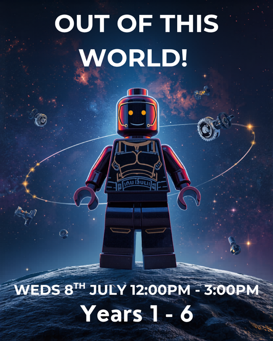 Holiday Program Years 1-6 Wednesday 8th July, Afternoon 12:00pm - 3:00pm