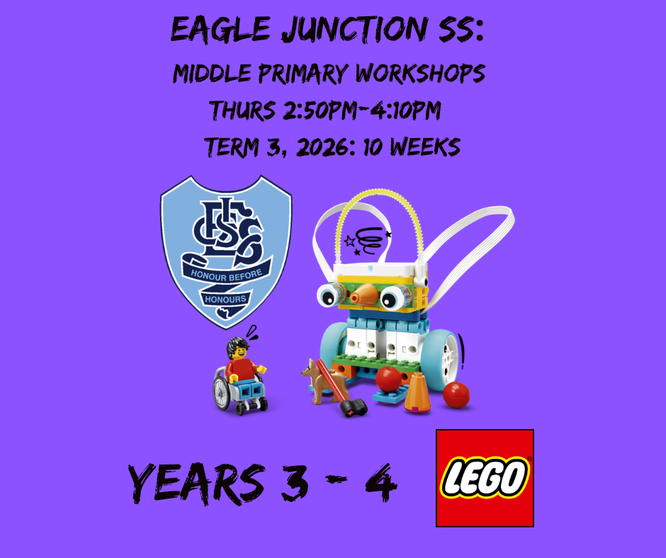 EJSS Middle Primary Workshops: Thursday 2:50pm – 4:10pm, 10 Weeks