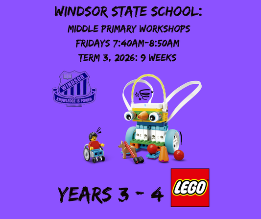 WSS Middle Primary Workshops: Friday 7:40am – 8:50am, 9 Weeks